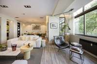 living - Piso de 263m² con 13m² terraza en venta en Sant Gervasi - Galvany - gallery thumbnail - 3