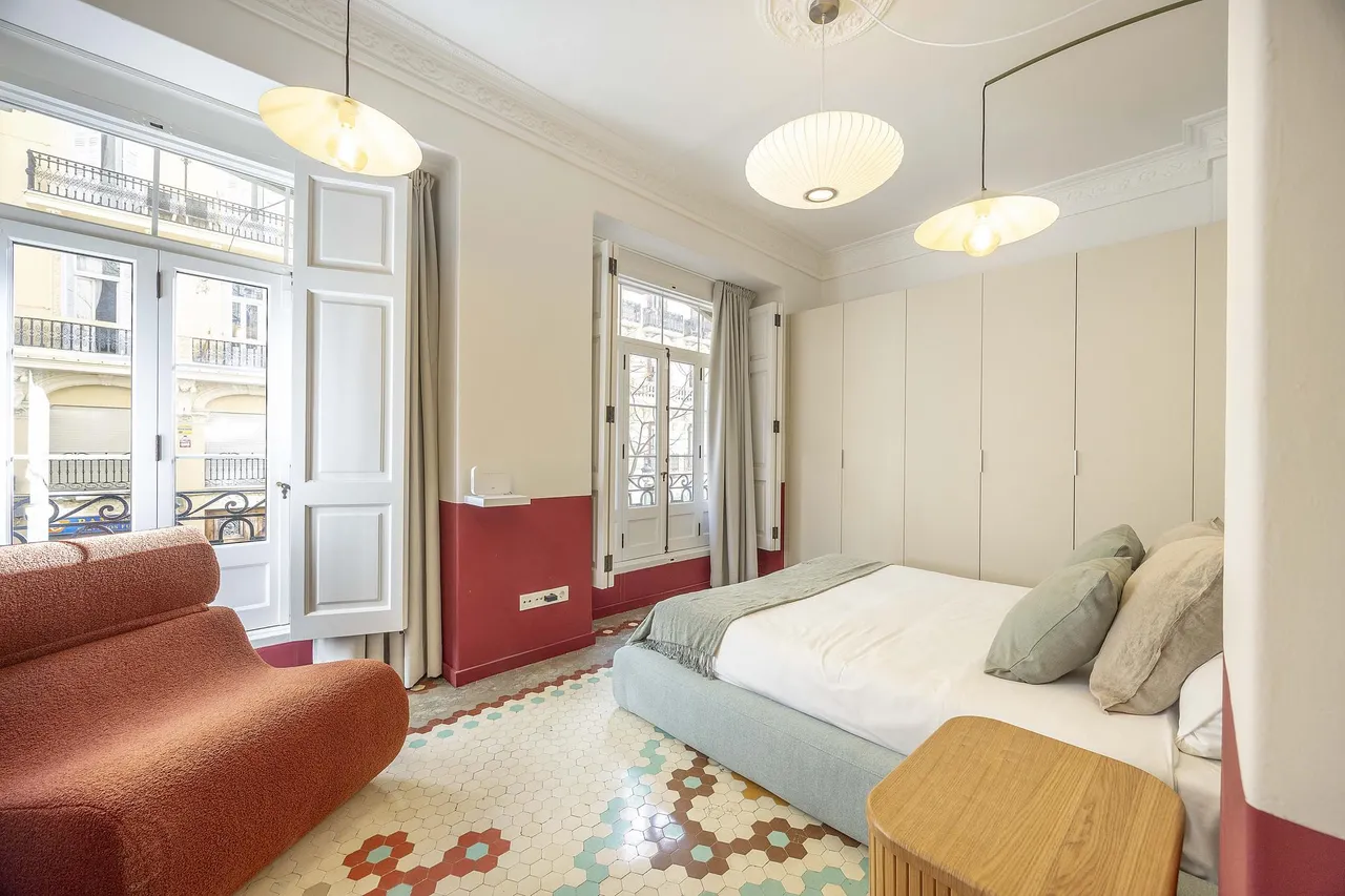 living - Piso de 230m² con 75m² terraza en venta en Gran Vía - gallery - 5