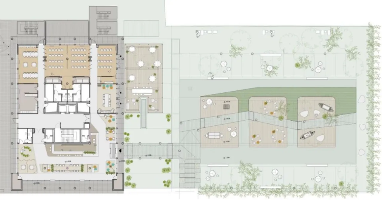 office - Oglio 12 - Office - Dils - Verdiepingsplan - 1