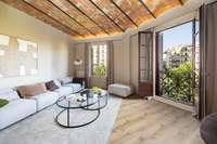 living - Piso de 189m² con 6m² terraza en venta en Eixample Derecho - gallery thumbnail - 1