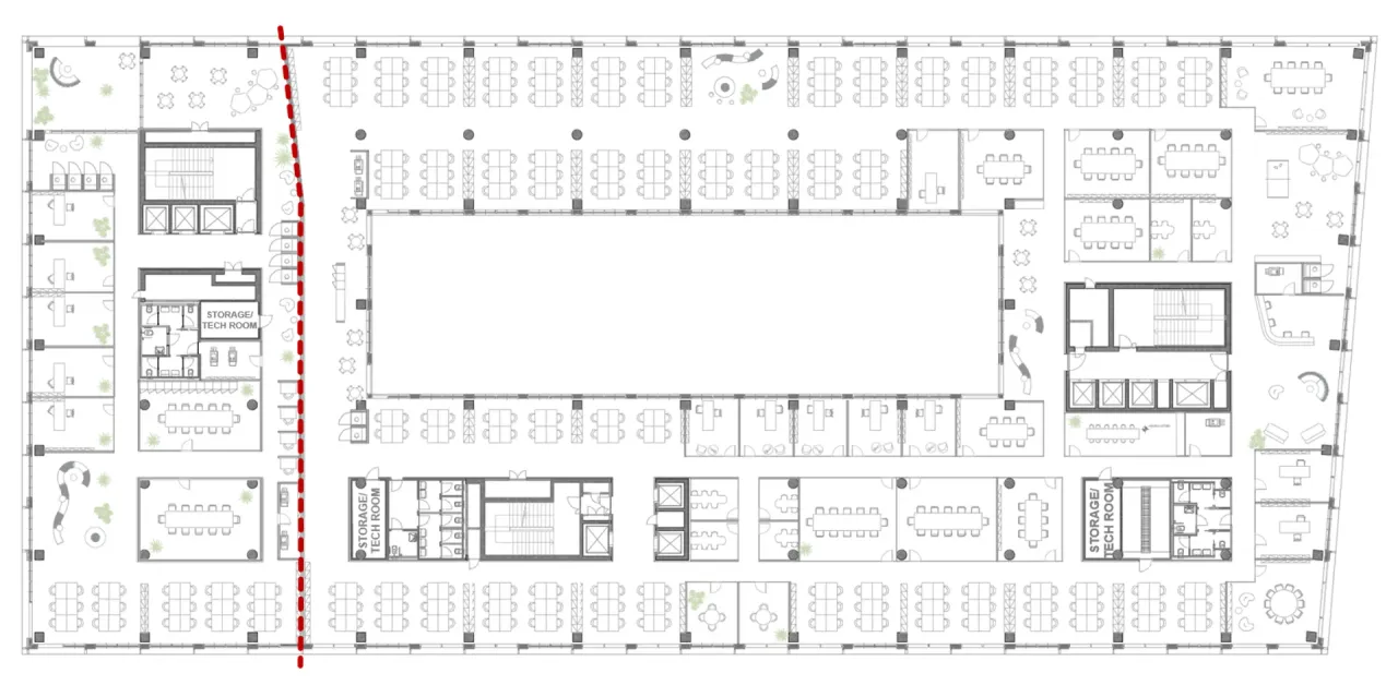office - Symbiosis Aura - Kantoor - Dils - Verdiepingsplan - 1