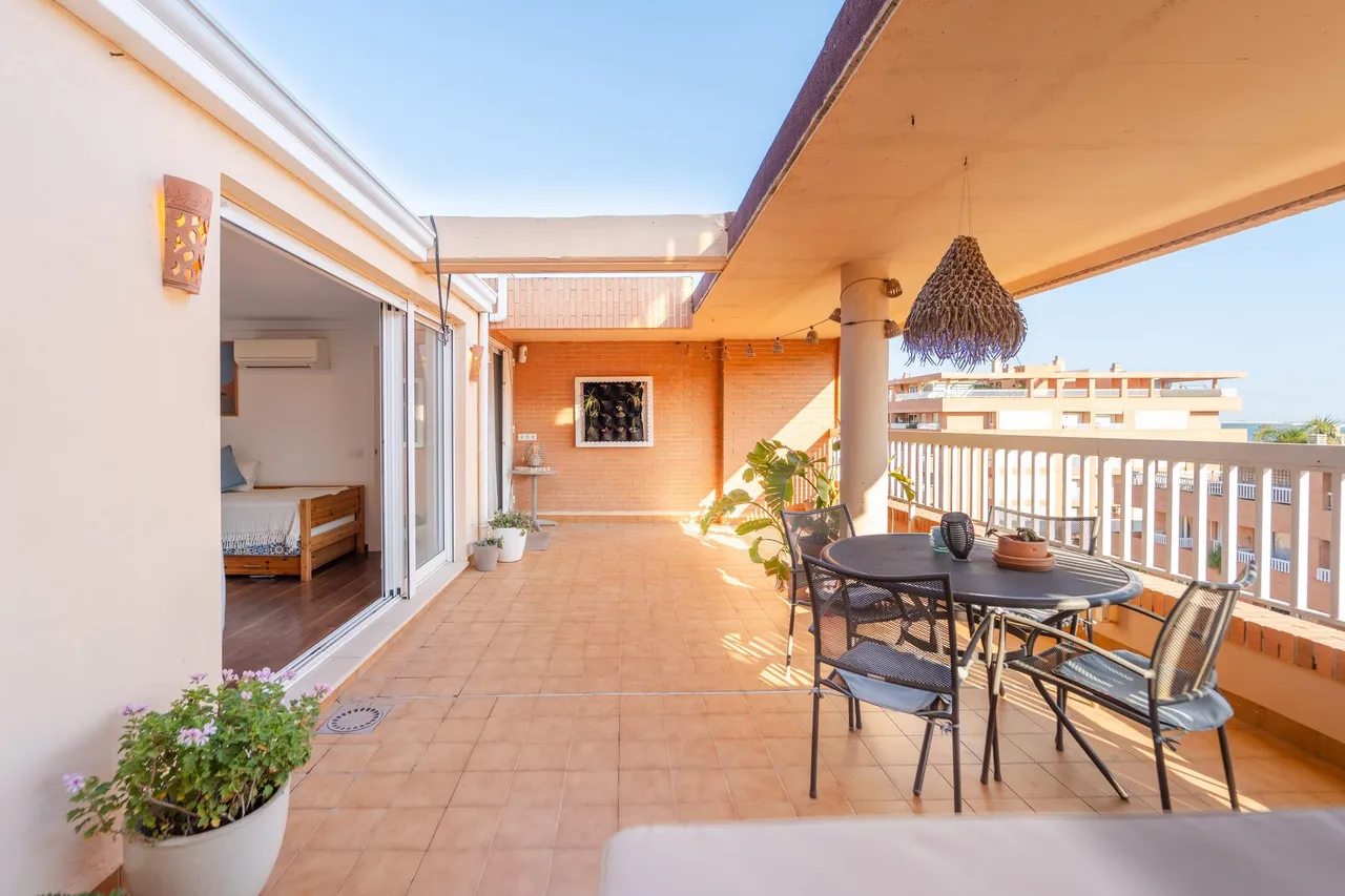 living - Ático de 119m² con 32m² terraza en venta en Patacona / Alboraya - gallery - 7