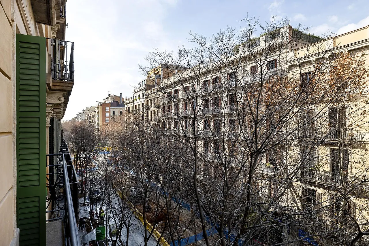 living - Piso de 45m² en alquiler en Eixample Derecho, Barcelona - gallery - 10