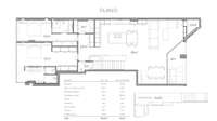 living - Piso de 212m² con 10m² terraza en venta en Palma de Mallorca - Plano del piso thumbnail - 1