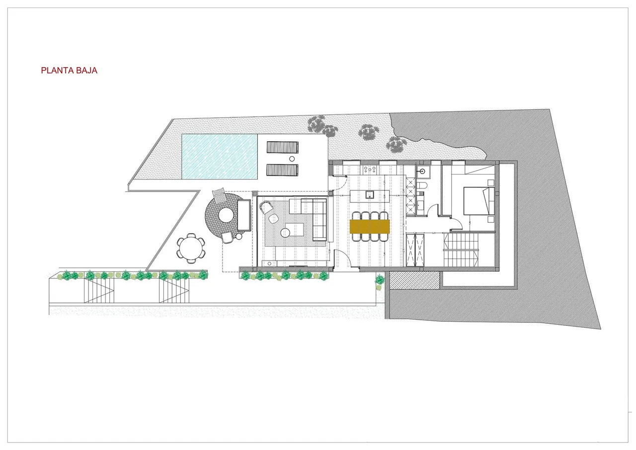 living - Casa / villa de 321m² en venta en Mancor de la Vall - Plano del piso - 2