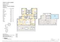 living - Modernos apartamentos de reciente construcción ubicados en Marbella Este - Plano del piso thumbnail - 3
