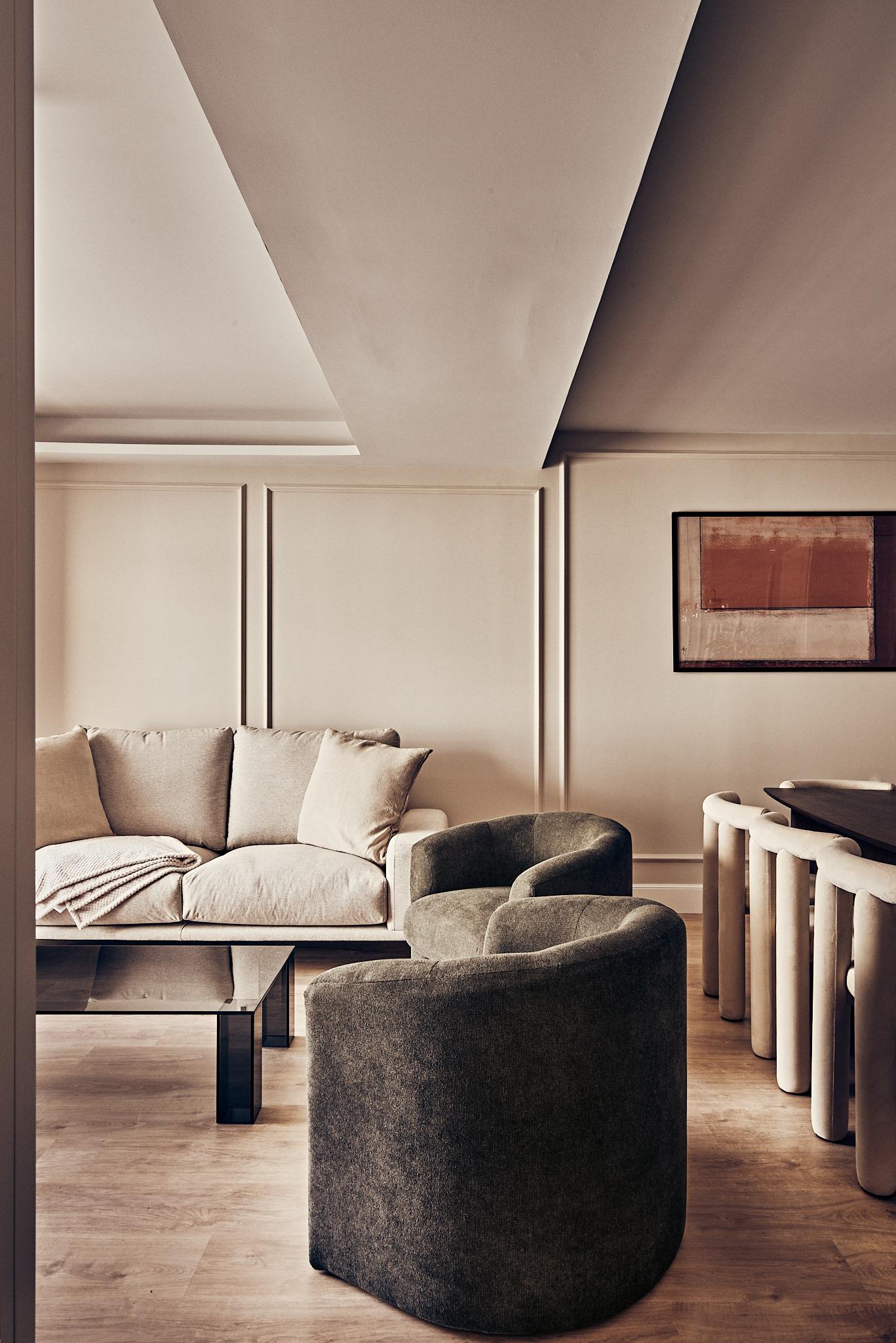 living - 184m² apartment for sale in Trafalgar, Madrid - gallery - 3