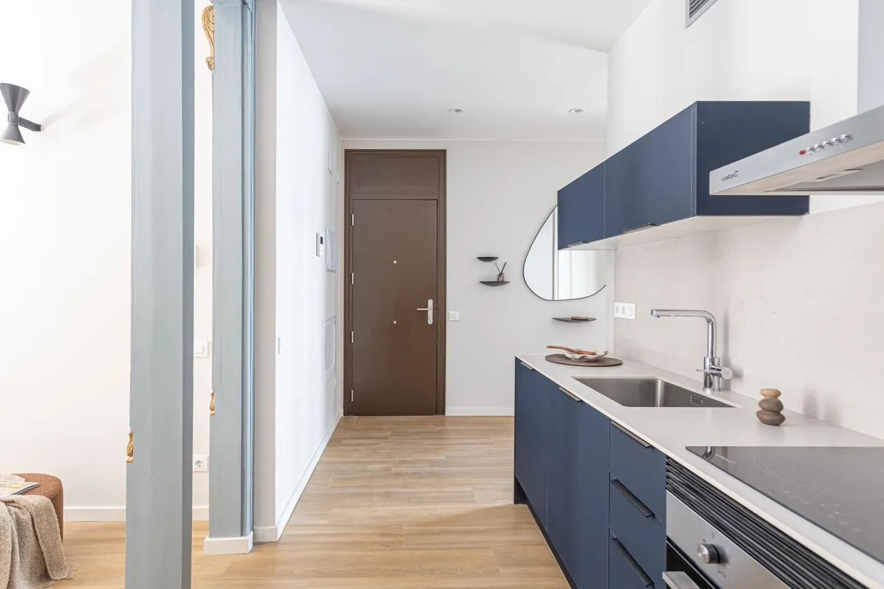 living - Piso de 83m² en venta en Gótico, Barcelona - gallery - 8