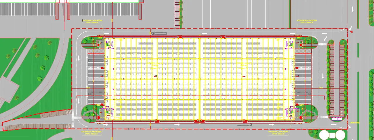 logistics - Bologna Interporto - Logistics - Dils - Verdiepingsplan - 2