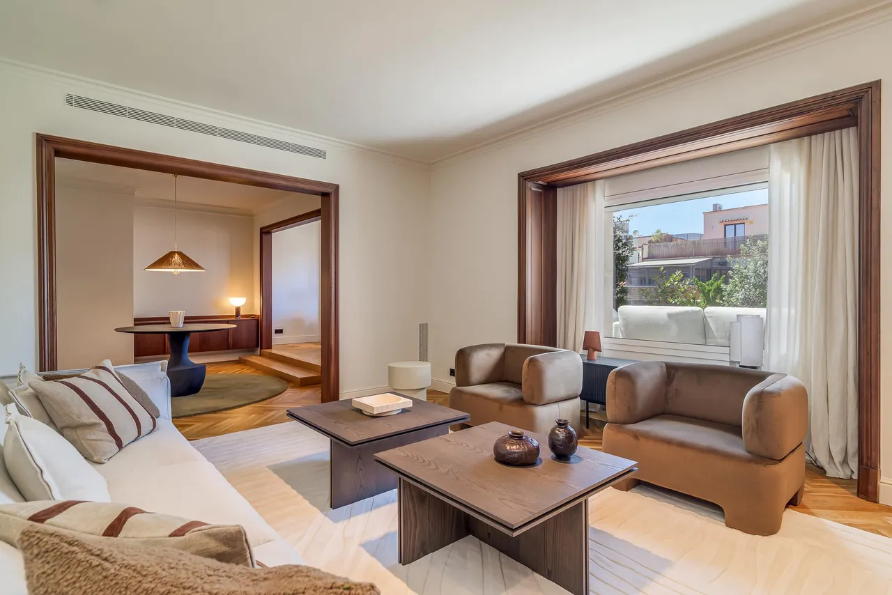 living - 423m² penthouse for sale in Turó Park, Barcelona - gallery - 4