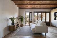 living - Piso de 104m² con 15m² terraza en venta en Eixample Derecho - gallery thumbnail - 1
