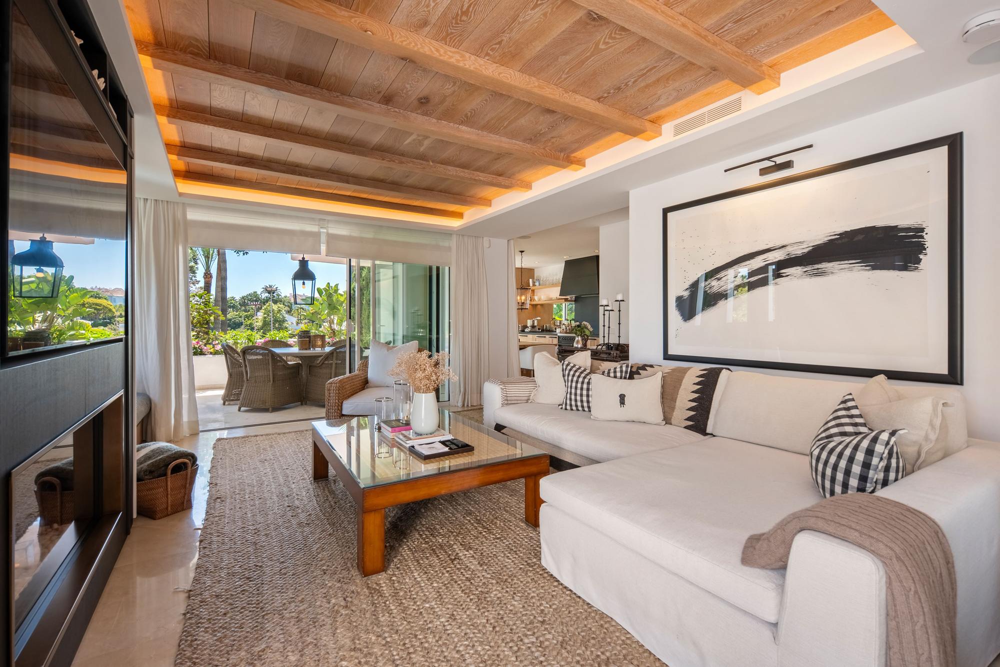 living - 120m² apartment with 53m² terrace for sale in Golden Mile - gallery - 3
