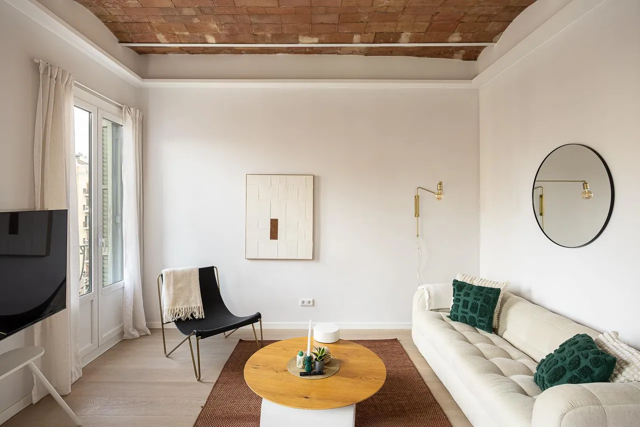 living - Piso de 103m² en venta en Eixample Derecho, Barcelona - gallery - 6