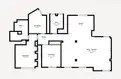 living - 153m² apartment for sale in Sant Francesc, Valencia - Floor Plan thumbnail - 1