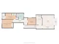 living - 71m² apartment for sale in Sitges Town, Barcelona - Floor Plan thumbnail - 1