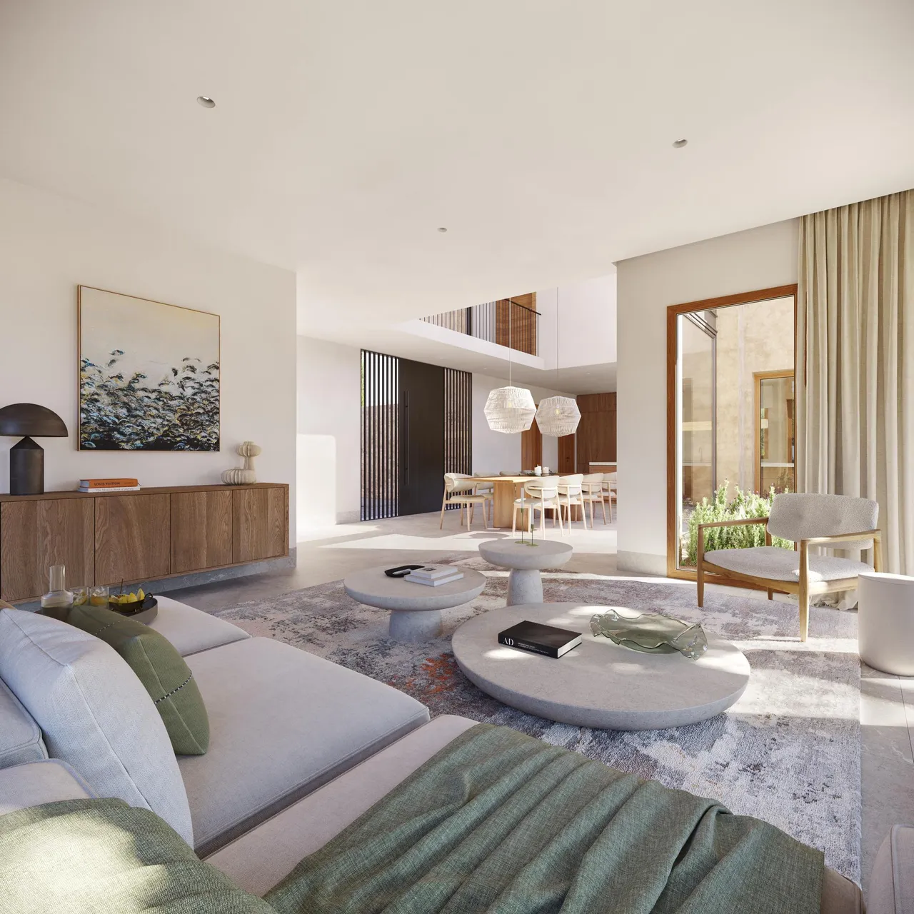 living - Casa rural de 362m² con 975m² de jardín en venta en Alaró - gallery - 9