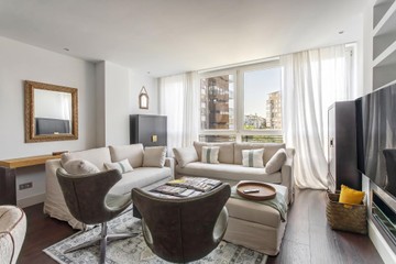 living - Piso de 130m² en alquiler en Lista, Madrid - featured