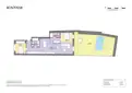living - 99m² apartment with 55m² terrace for sale in El Raval - Floor Plan thumbnail - 1