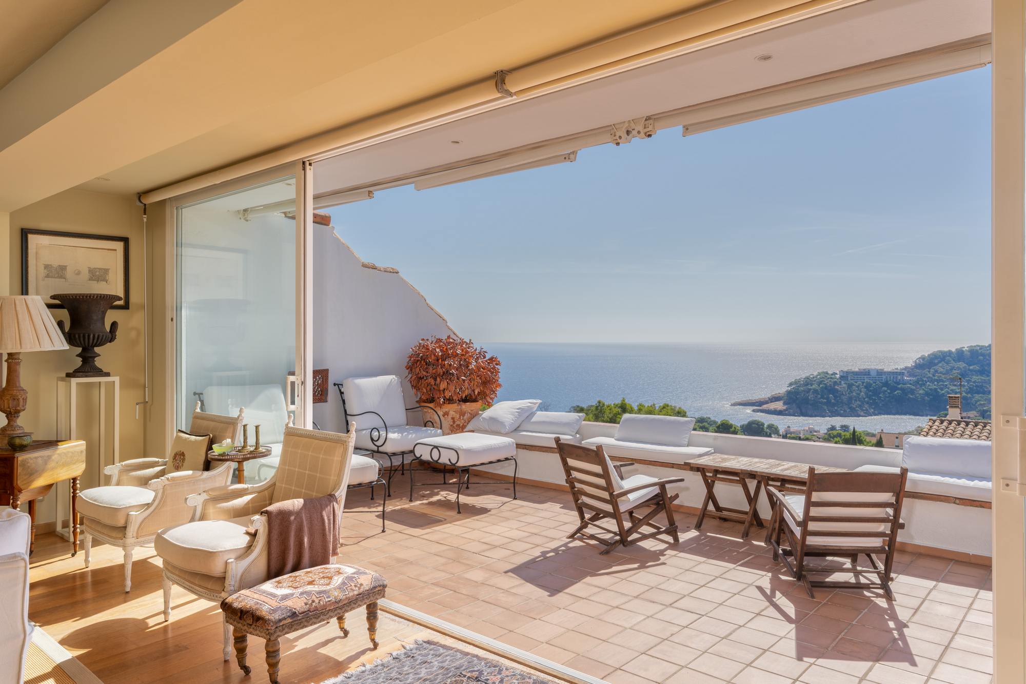 living - Piso de 96m² con 20m² terraza en venta en Aiguablava - gallery thumbnail - 10