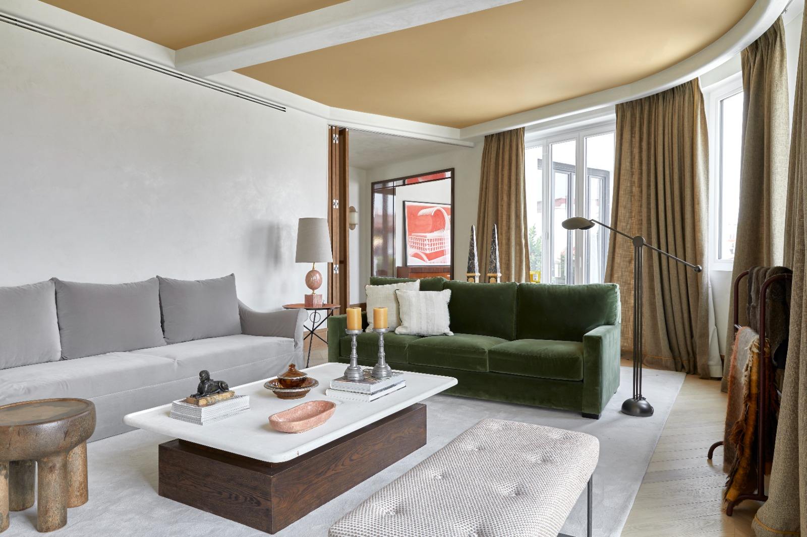 living - Ático de 600m² en alquiler en Cortes / Huertas, Madrid - gallery - 10