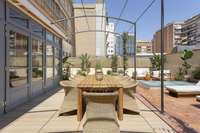 living - 200m² apartment with 100m² terrace for sale in Eixample Right - gallery thumbnail - 2