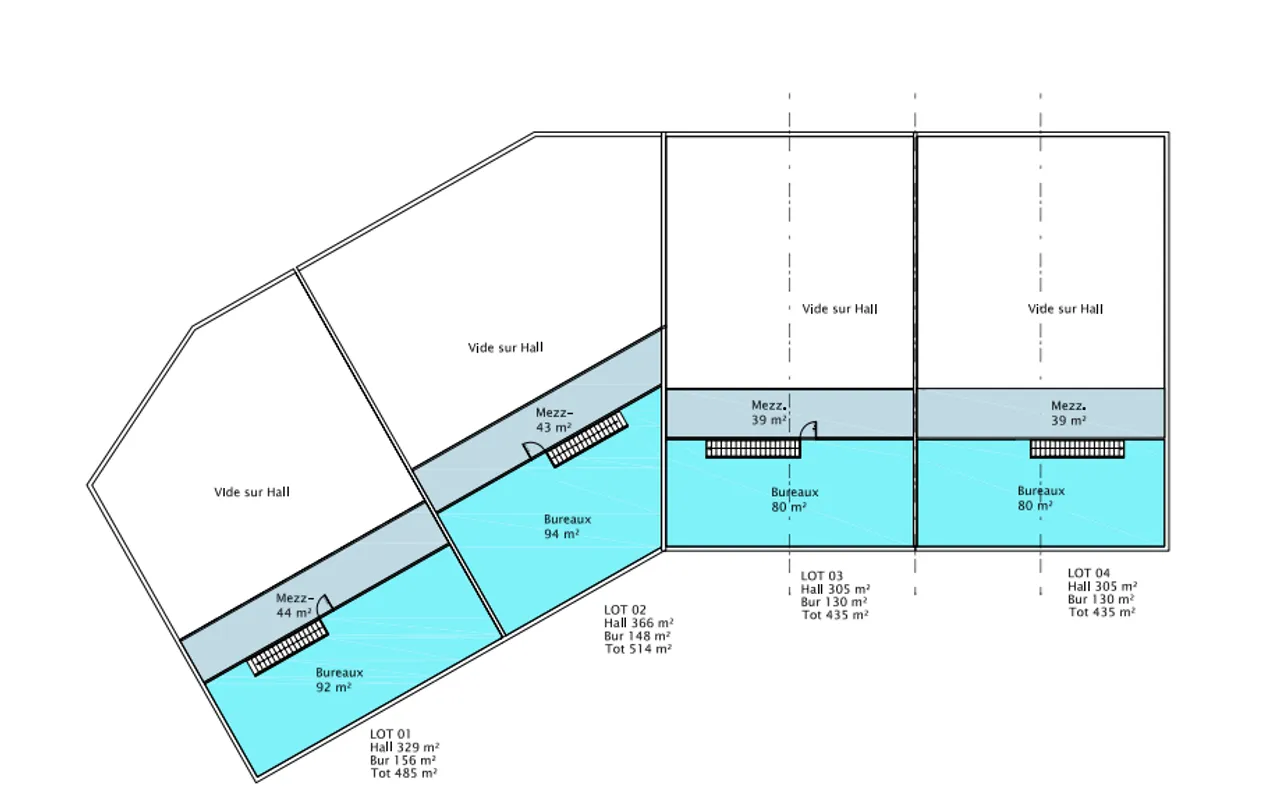 logistics - Activity Facility For Rent - For Sale - Planimetria - 2