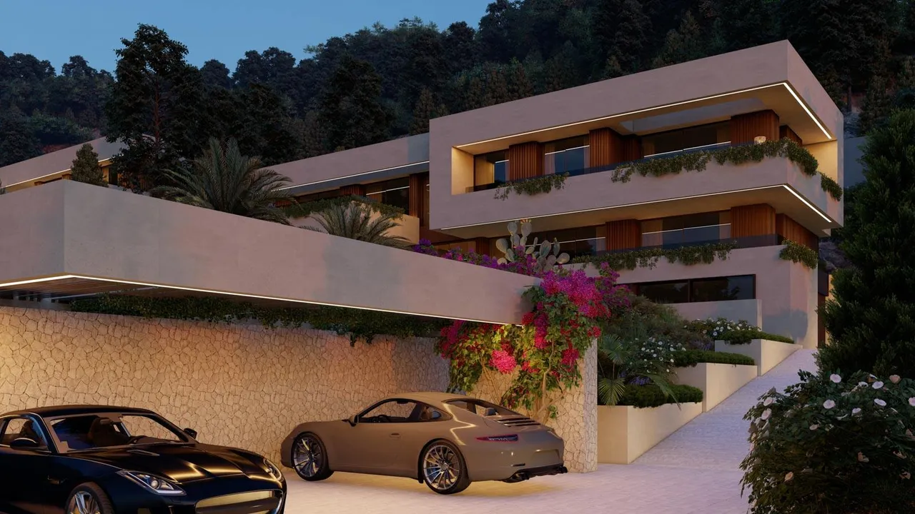 living - 950m² plot with 423m² terrace for sale in Son Vida - gallery - 9