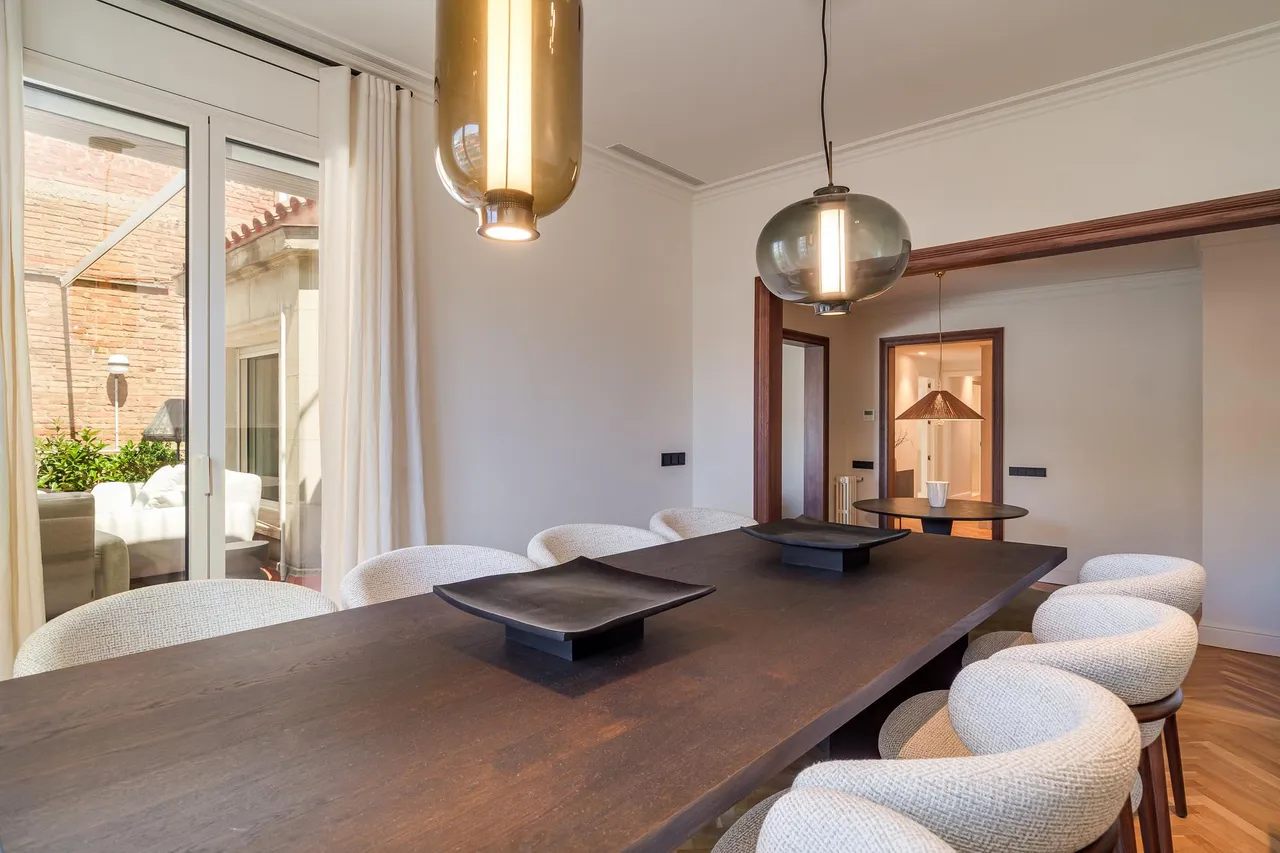 living - Ático de 423m² en venta en Turó Park, Barcelona - gallery - 7