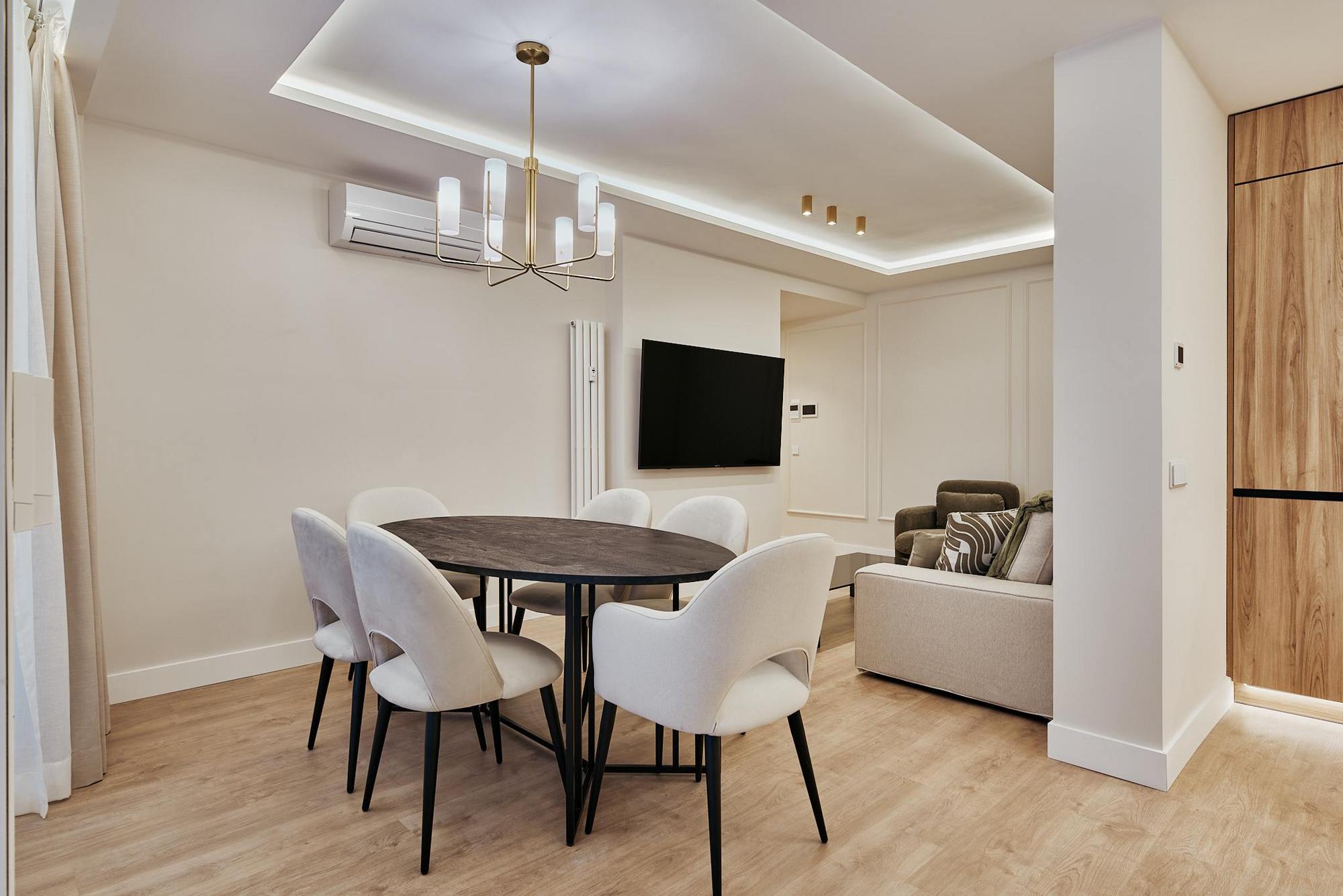 living - Piso de 150m² en venta en Goya, Madrid - gallery - 9