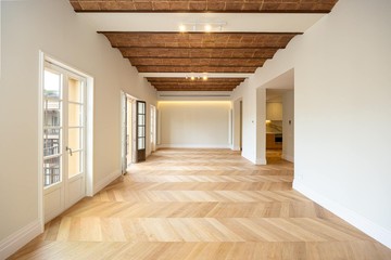 living - Ático de 190m² con 60m² terraza en venta en Eixample Derecho - featured