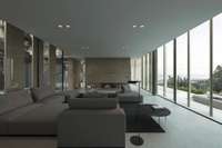 living - 600m² house / villa for sale in Premià de Dalt, Barcelona - gallery thumbnail - 5