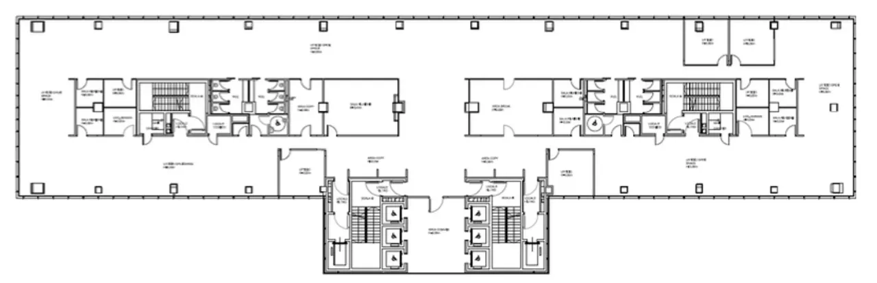office - Light Building - Office - Dils - Plan d'étage - 1