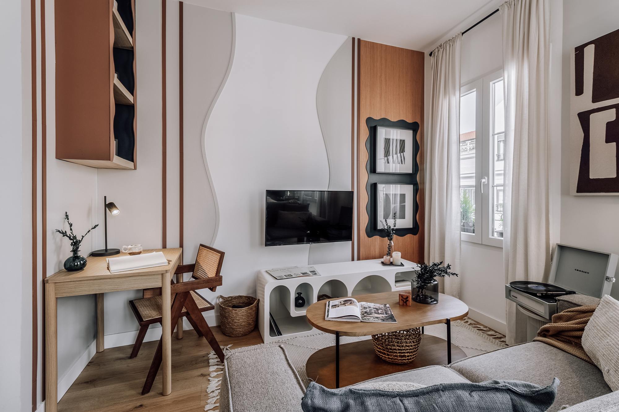 living - 54m² apartment for sale in Goya, Madrid - gallery - 4