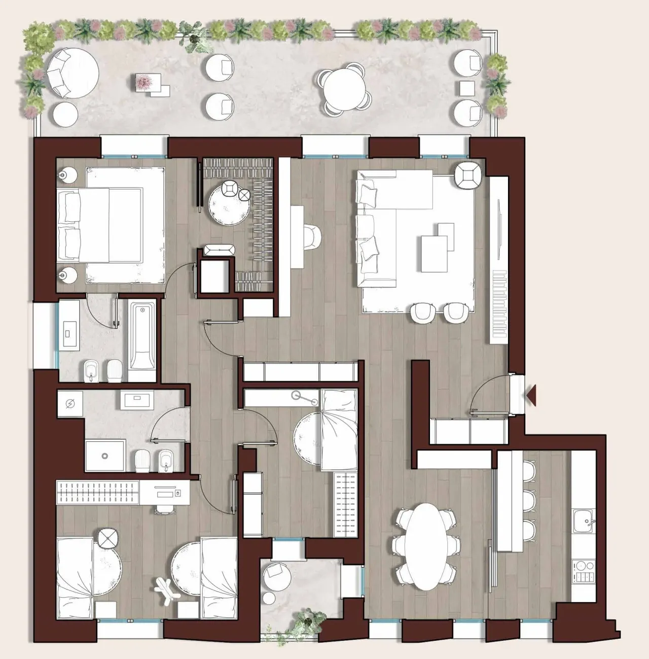 living - Comelico 41 - Living - Dils - Floor Plan - 6