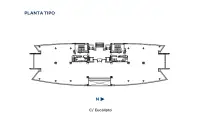 office - Eucalipto 33 - Bureaux - Dils - Plan d'étage thumbnail - 1