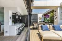 living - 240m² penthouse with 108m² terrace for sale in Les Corts - gallery thumbnail - 7
