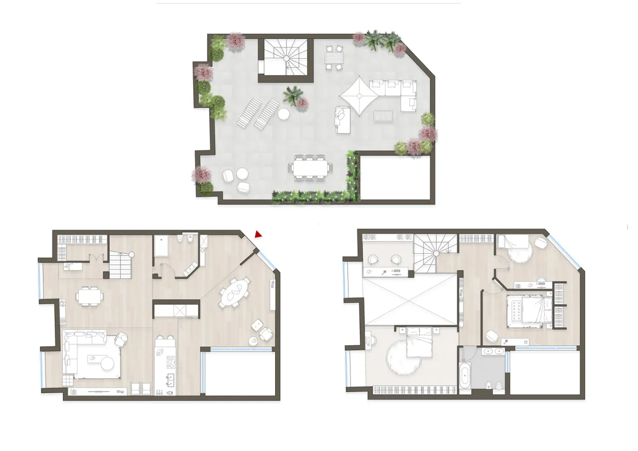 living - Ripa di Porta Ticinese - Living - Dils - Plan d'étage - 1