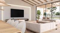 living - Casa / villa de 1,136m² con 278m² terraza en venta en Llucmajor - gallery thumbnail - 1