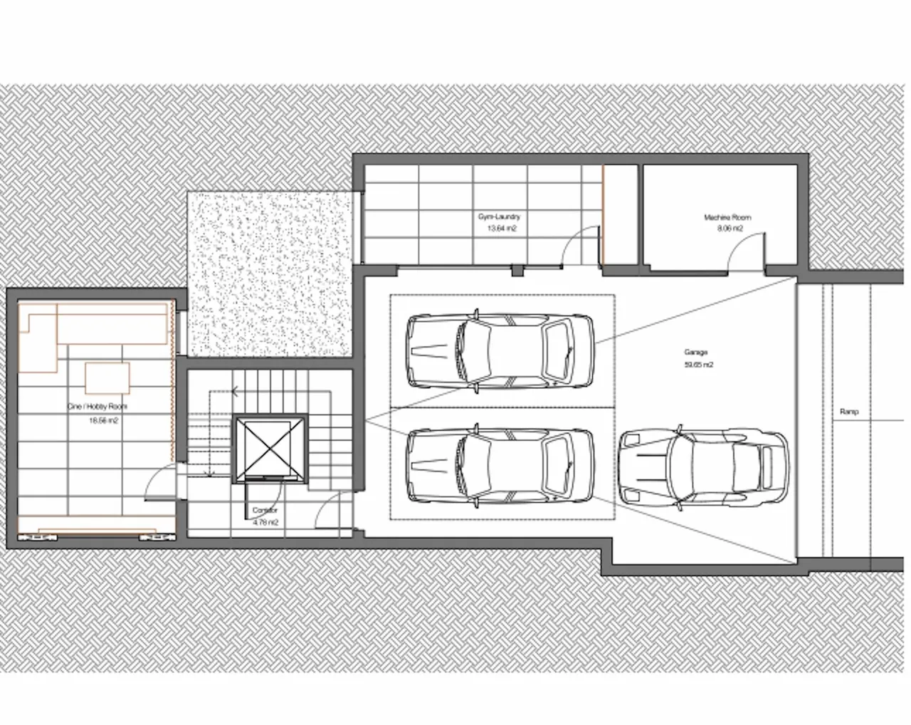 living - Casa / villa de 349m² con 143m² terraza en venta en Palma de Mallorca - Plano del piso - 2