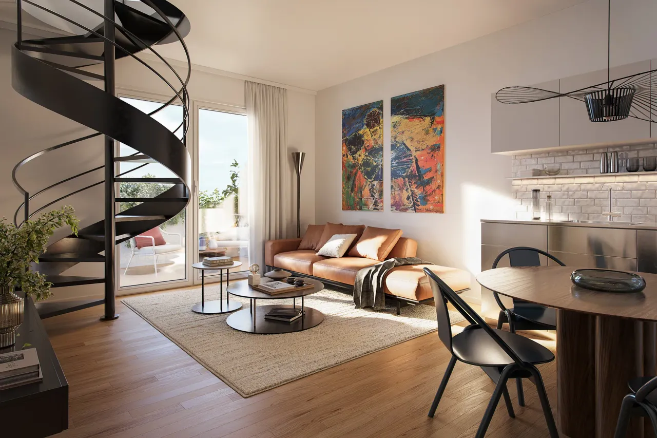 living - Caviglia 3A - unità 4 - Wonen - Dils - gallery - 2