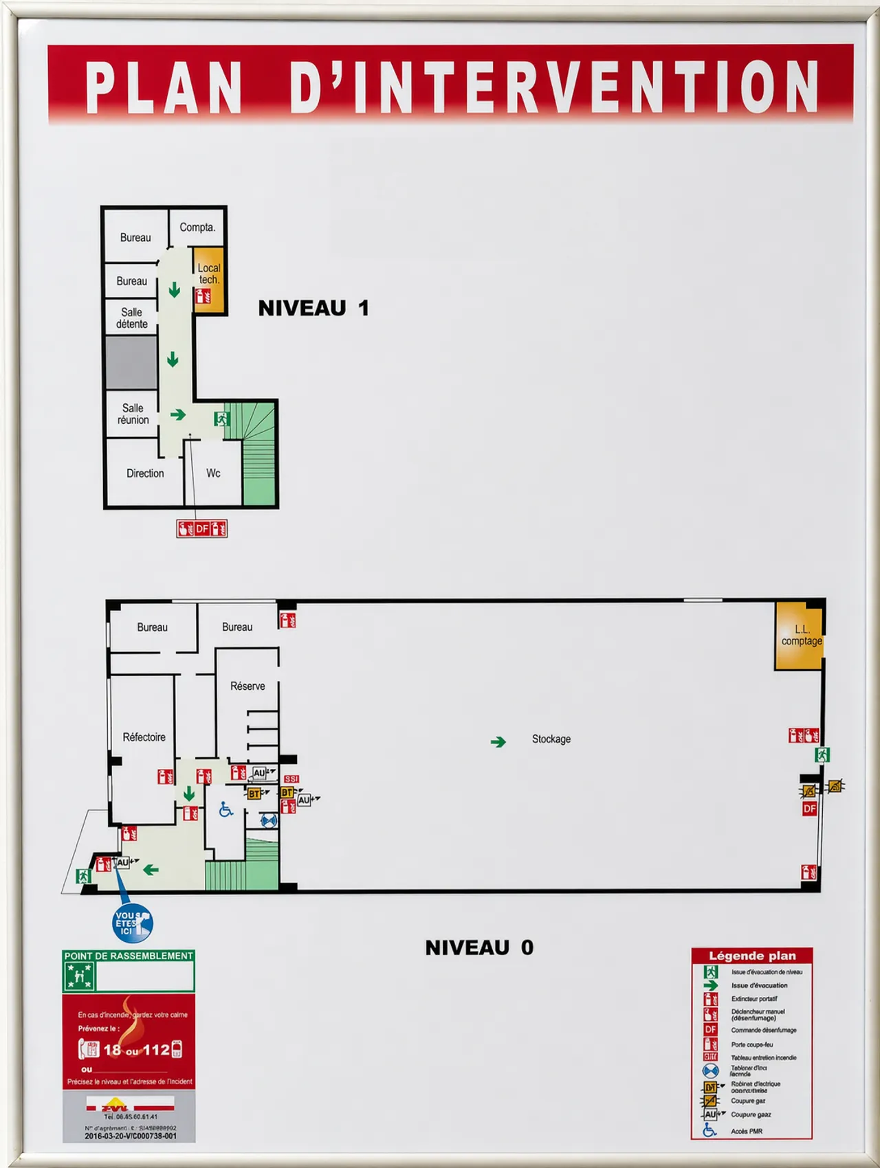logistics - Light Industrial Premises / Offices For Rent - Floor Plan - 1