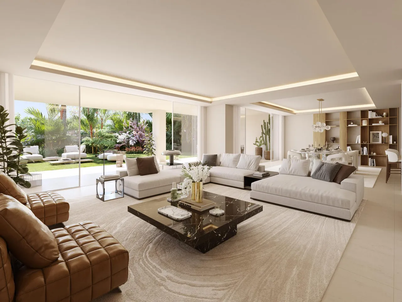 living - Luxury apartments and penthouses for sale with private pools on Marbella’s Golden Mile - gallery - 7