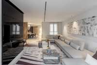 living - Ático de 394m² con 61m² terraza en venta en Castellana - gallery thumbnail - 7
