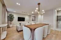 living - 152m² apartment with 17m² terrace for sale in Lista, Madrid - gallery thumbnail - 7