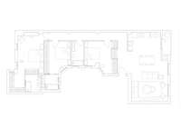 living - Piso de 160m² en venta en Lista, Madrid - Plano del piso thumbnail - 1