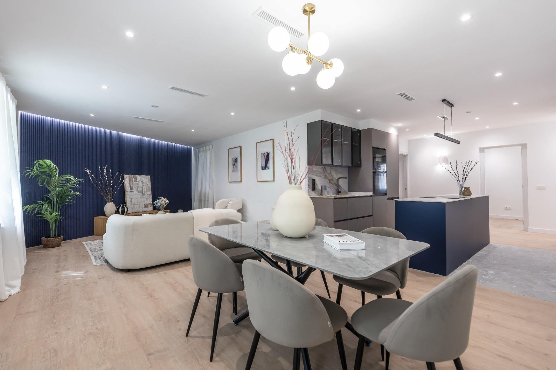 living - Piso de 143m² en venta en Palacio, Madrid - gallery thumbnail - 1