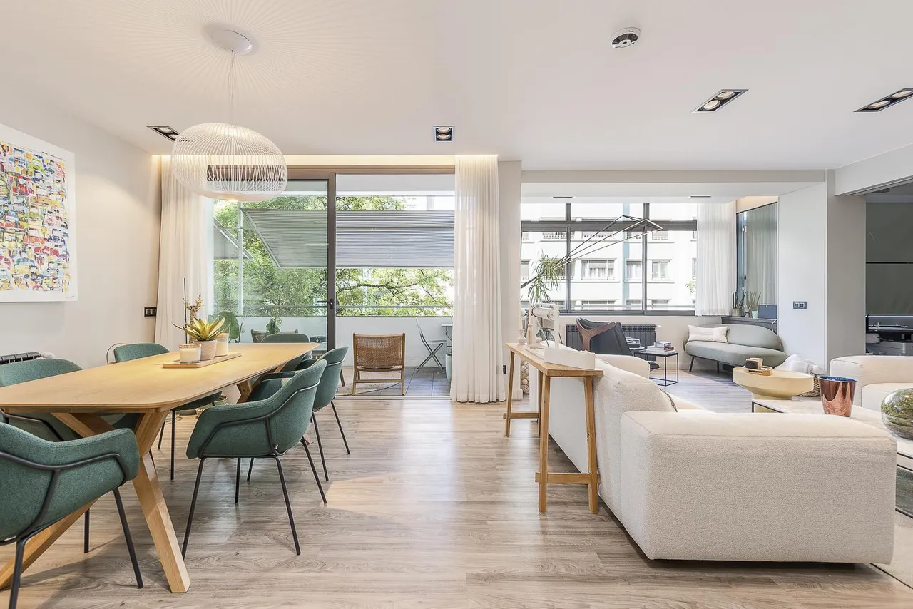living - 263m² apartment with 13m² terrace for sale in Sant Gervasi - Galvany - gallery - 5