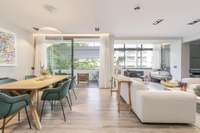 living - 263m² apartment with 13m² terrace for sale in Sant Gervasi - Galvany - gallery thumbnail - 5