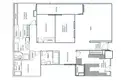 living - Piso de 239m² con 18m² terraza en venta en Palomas, Madrid - Plano del piso thumbnail - 1