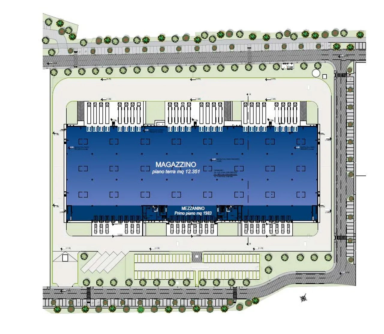 logistics - North Brescia - Logistics - Dils - Floor Plan - 1